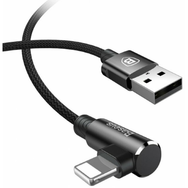 Кабель Baseus MVP Elbow Type Cable USB For IP 2A 1m Чорний
