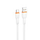 Кабель BOROFONE BX118 Esplendido charging data cable Type-C White (6941991120954)