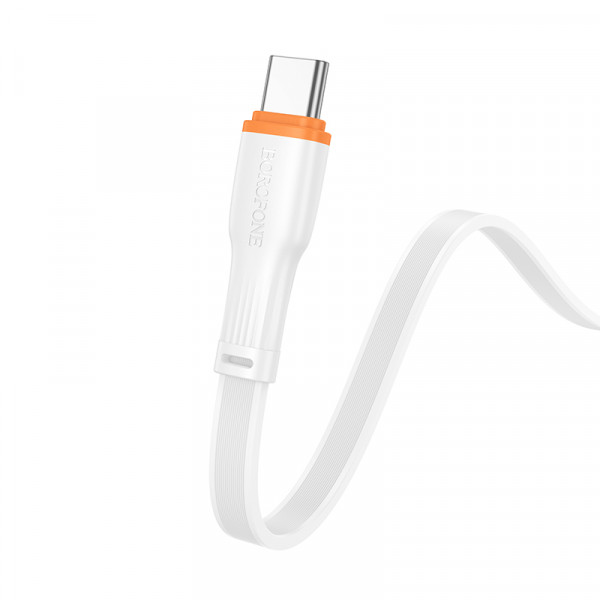 Кабель BOROFONE BX118 Esplendido charging data cable Type-C White (6941991120954)