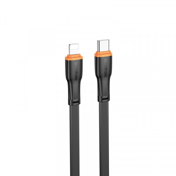 Кабель BOROFONE BX118 Esplendido PD charging data cable iP Black (6941991120909)