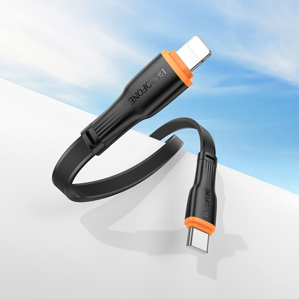 Кабель BOROFONE BX118 Esplendido PD charging data cable iP Black (6941991120909)