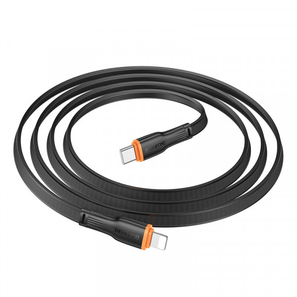 Кабель BOROFONE BX118 Esplendido PD charging data cable iP Black (6941991120909)