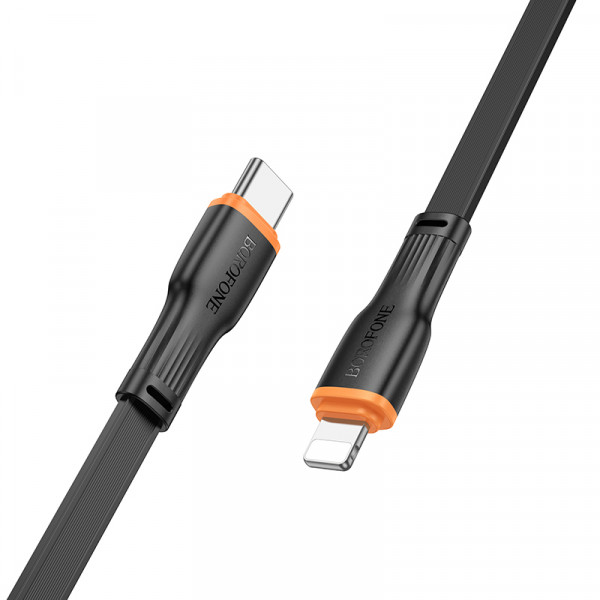 Кабель BOROFONE BX118 Esplendido PD charging data cable iP Black (6941991120909)