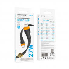 Кабель BOROFONE BX118 Esplendido PD charging data cable iP Black (6941991120909)