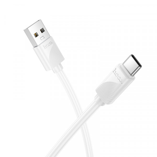 Кабель HOCO X114 Energy charging data cable Type-C 1m White (6942007647090)