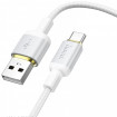 Кабель HOCO X128 Benefit charging data cable Type-C White (6942007681100)