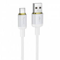 Кабель HOCO X128 Benefit charging data cable Type-C White (6942007681100)
