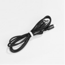 Кабель HOCO X14 USB to iP 2A, 1m, nylon, aluminum connectors, Black (6957531062820)