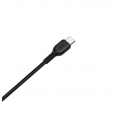Кабель HOCO X20 USB to Type-C 3A, 2m, PVC, TPE connectors, Black (6957531068907)