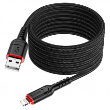 Кабель Hoco X59 Victory charging data cable iP(L=2M) Black (6931474794055)