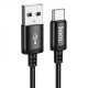 Кабель HOCO X91 Radiance charging data cable for Type-C(L=3M) Black (6931474788726)