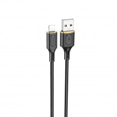 Кабель HOCO X95 Goldentop charging data cable iP Чорний