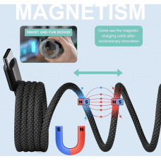 Кабель NN SN2 Magnetic Usb Type-C 1m 100W grey