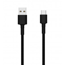Кабель USB Type-C Xiaomi Mi Braided USB Type-C Cable 100cm Чорний