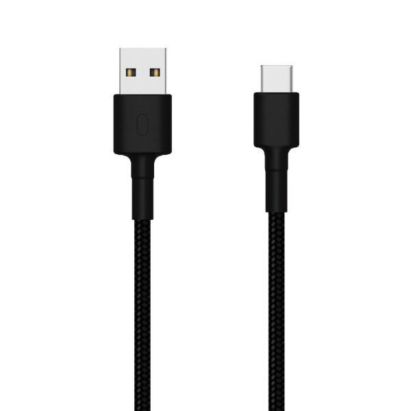 Кабель USB Type-C Xiaomi Mi Braided USB Type-C Cable 100cm Чорний