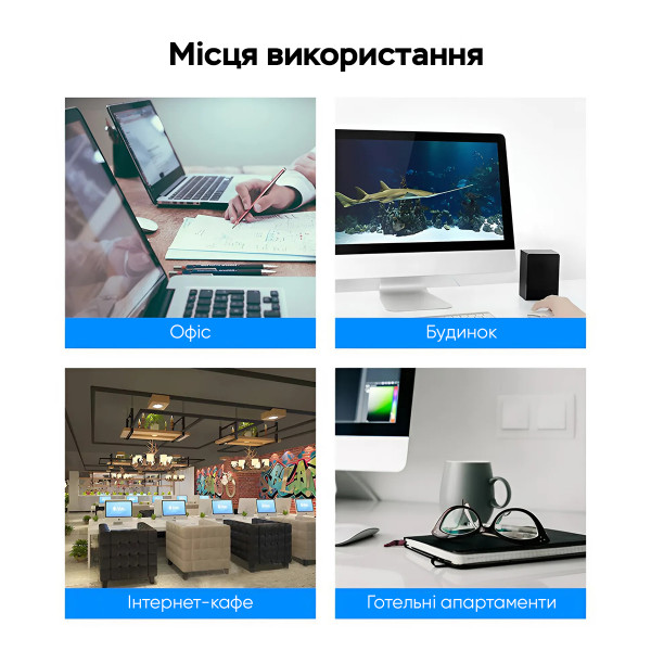 Кабель Vention Cat.5E UTP Patch Cable 1.5M Блакитний (VAP-A10-S150)