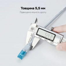 Кабель Vention Cat.5E UTP Patch Cable 1.5M Блакитний (VAP-A10-S150)