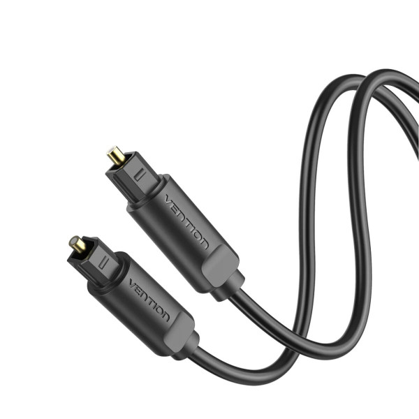 Кабель Vention Optical Fiber Audio Cable 2M Чорний (BAEBH)