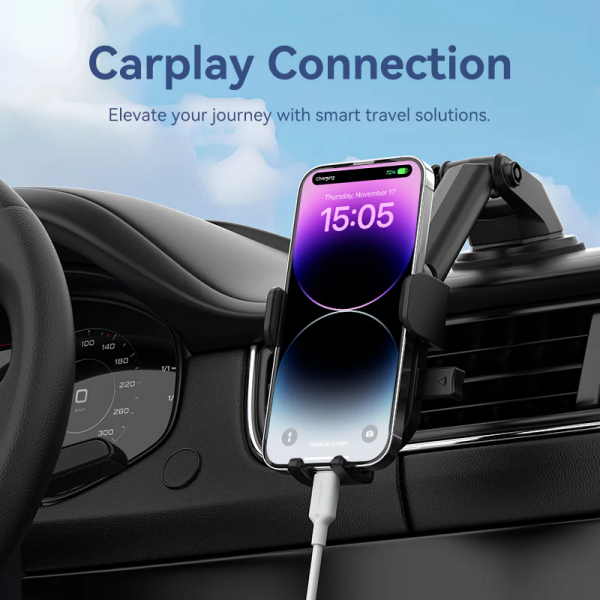 Кабель Vention USB 2.0 Type-C Male to Lightning Male 3A Cable 2M Чорний PVC Type