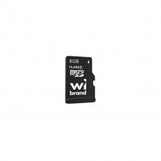 Карта пам'яті microSDHC Wibrand 8Gb class 4
