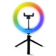 Кільцева лампа NNHQ-10 RGB (26см) (NNHQ10RGB)