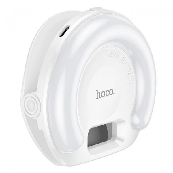 Лампа на телефон HOCO K160 Olas fill light White (6942007671774)