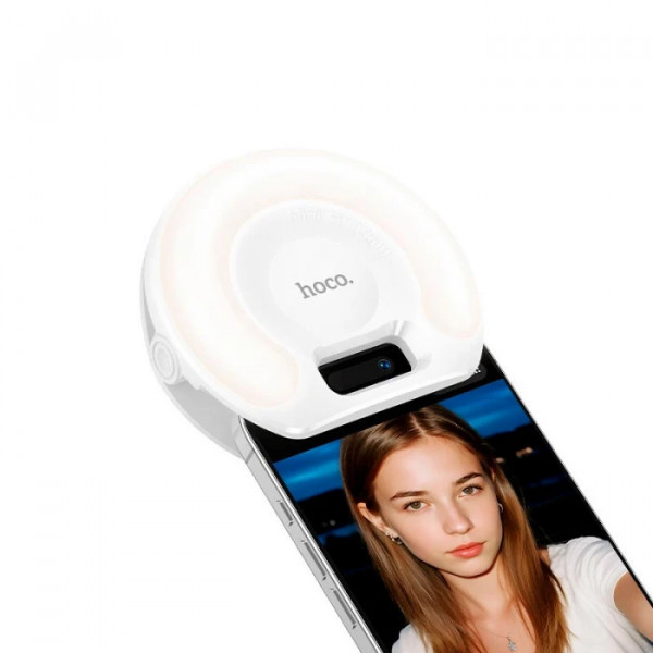 Лампа на телефон HOCO K160 Olas fill light White (6942007671774)
