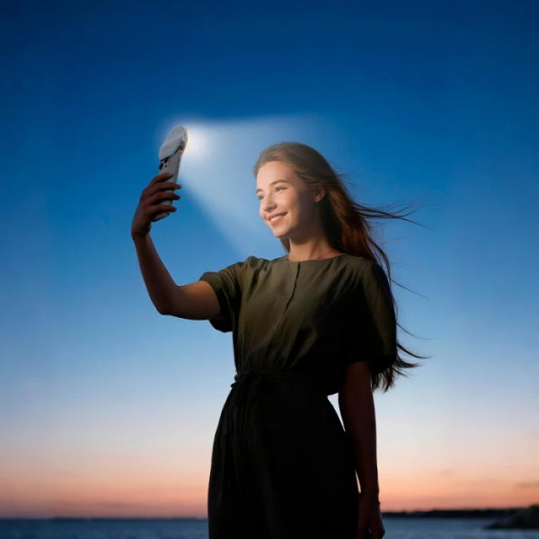 Лампа на телефон HOCO K160 Olas fill light White (6942007671774)