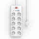Мережевий подовжувач WIWU 14 in 1 20W GaN Power Strip 2C+2A+10AC Wi-S008 EU (2 m) White (6977703656268)