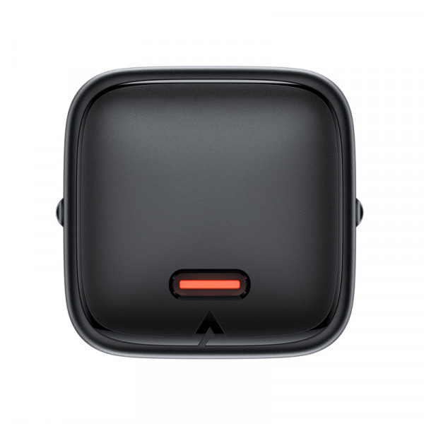 Мережевий зарядний пристрій ACEFAST A136 PD40W mini GaN USB-C fast charger Black (6974316286233)