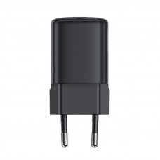 Мережевий зарядний пристрій ACEFAST A136 PD40W mini GaN USB-C fast charger Black (6974316286233)