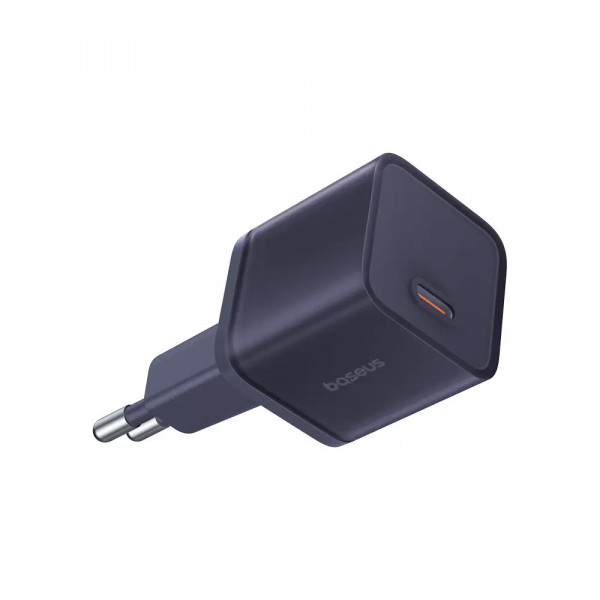 Мережевий зарядний пристрій Baseus GaN5S Fast Charger 1C 30W EU Midnight Purple