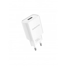 Мережевий зарядний пристрій BOROFONE BA20A Sharp single port charger set(Type-C) 10.5W Білий