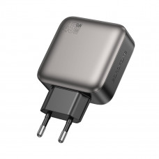 Мережевий зарядний пристрій BOROFONE BAS56A Absolute PD45W(2C1A) charger(EU) Чорний