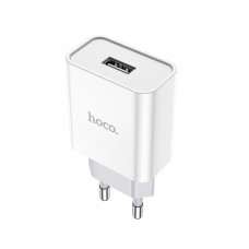 Мережевий зарядний пристрій HOCO C81A Asombroso single port charger set(Micro) 10.5W Білий