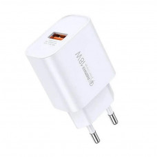 Мережевий зарядний пристрій REMAX Kiddy Series 18W 1U Fast Charge RP-U119 EU-White (6954851213208)