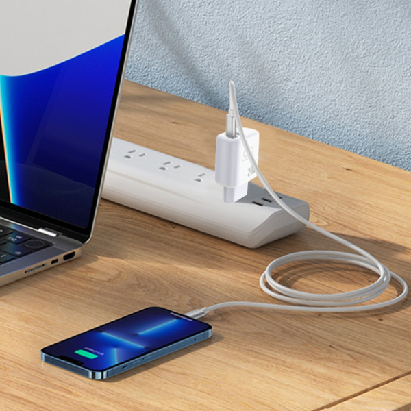 Мережевий зарядний пристрій WUW-C276 PD20W+QC18W (6978749570204)