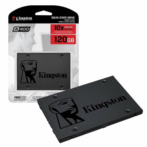 Накопичувач SSD Kingston SSDNow A400 120GB 2.5" SATAIII 3D NAND