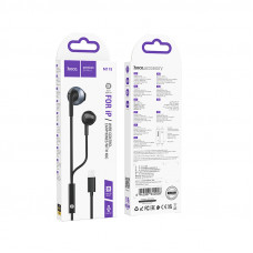 Навушники HOCO M115 Sagacious universal earphones with microphone iP Black (6942007640008)