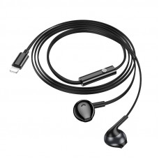 Навушники HOCO M115 Sagacious universal earphones with microphone iP Black (6942007640008)