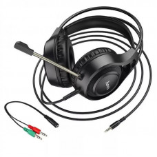 Навушники ігрові HOCO W106 Tiger gaming headset Black (6931474789297)