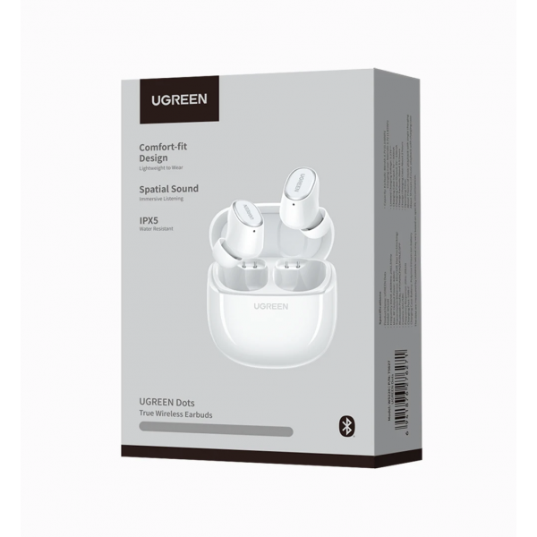 Бездротові навушники TWS UGREEN WS220 Dots White (UGR-75627)