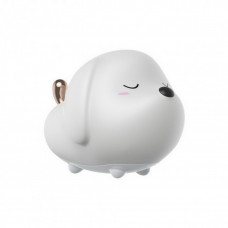 Нічник Baseus Cute series doggie silicone night light Білий