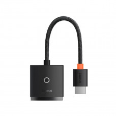 Перехідник Baseus Lite Series Adapter HDMI to VGA Чорний