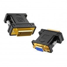 Перехідник UGREEN DVI (24+5) Male to VGA Female Converter (Black)(UGR-20122)