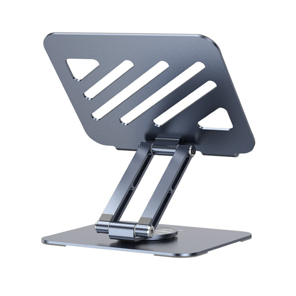 Підставка для ноутбука BOROFONE BH115 Vito metal rotating tablet holder Metal Gray