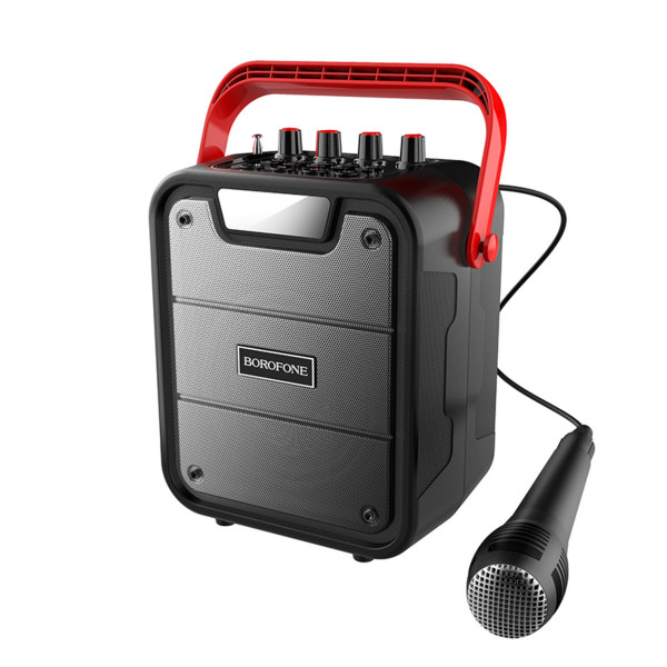 Портативна колонка BOROFONE BP7 Cool karaoke BT speaker Black