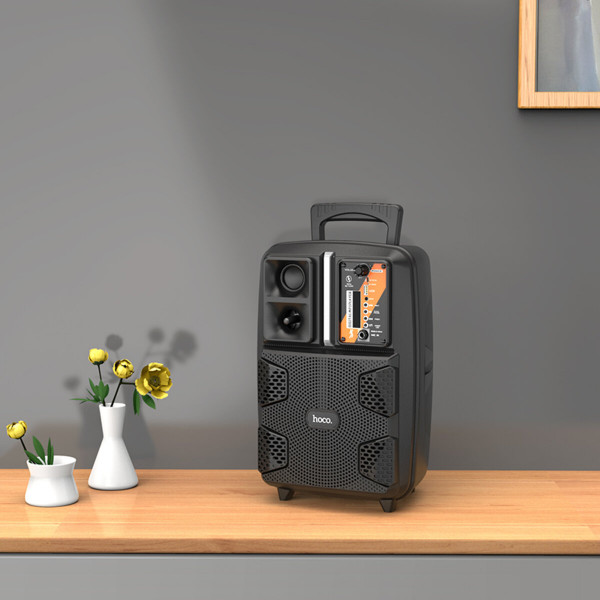 Портативна колонка HOCO BS37 Dancer outdoor wireless speaker Чорний