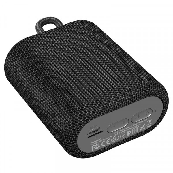 Портативна колонка HOCO BS47 Uno sports BT speaker Black (6931474755971)