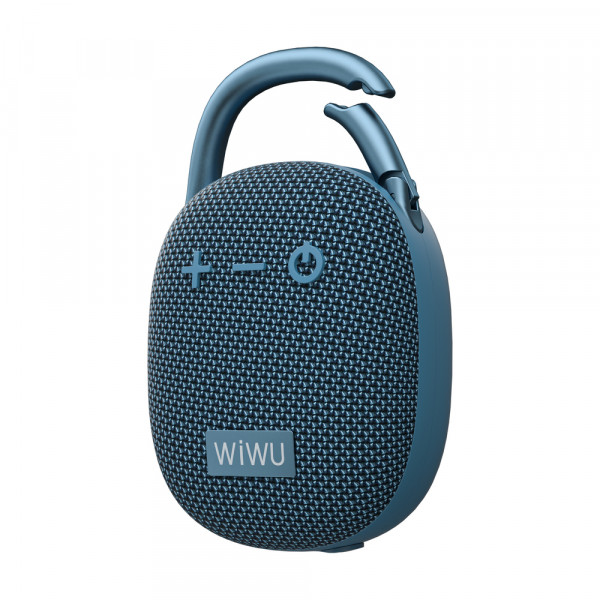 Портативна колонка WIWU H3 Clip Fun Portable Wireless Speaker Blue (6977703650716)